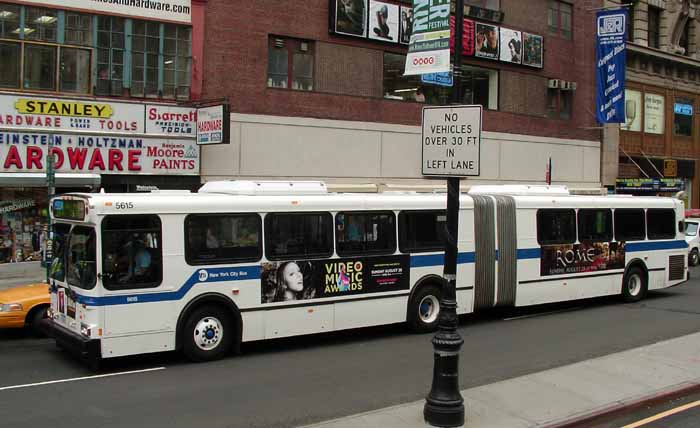 MTA New Flyer D60HF 5615